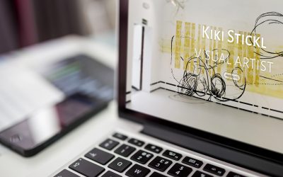 Showcase gallery website for renowned Saatchi artist