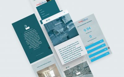 Refreshing website design for plumbing, heating and bathroom specialist