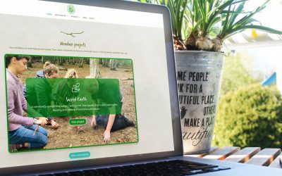 A website promoting therapeutic outdoor activities across Sussex