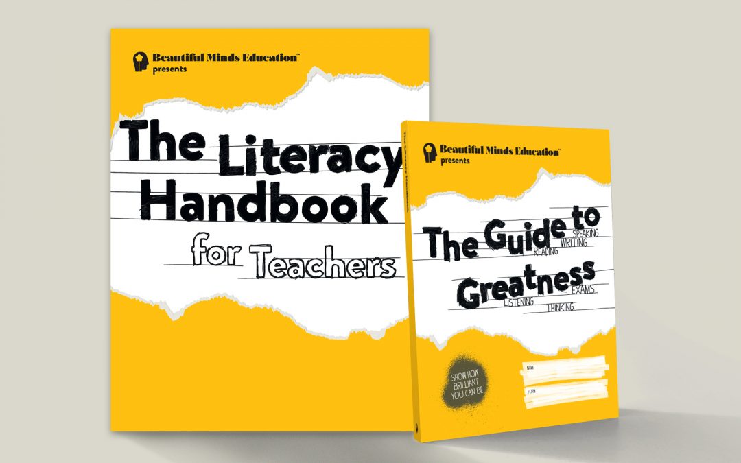Book design for teachers and pupils literacy guides