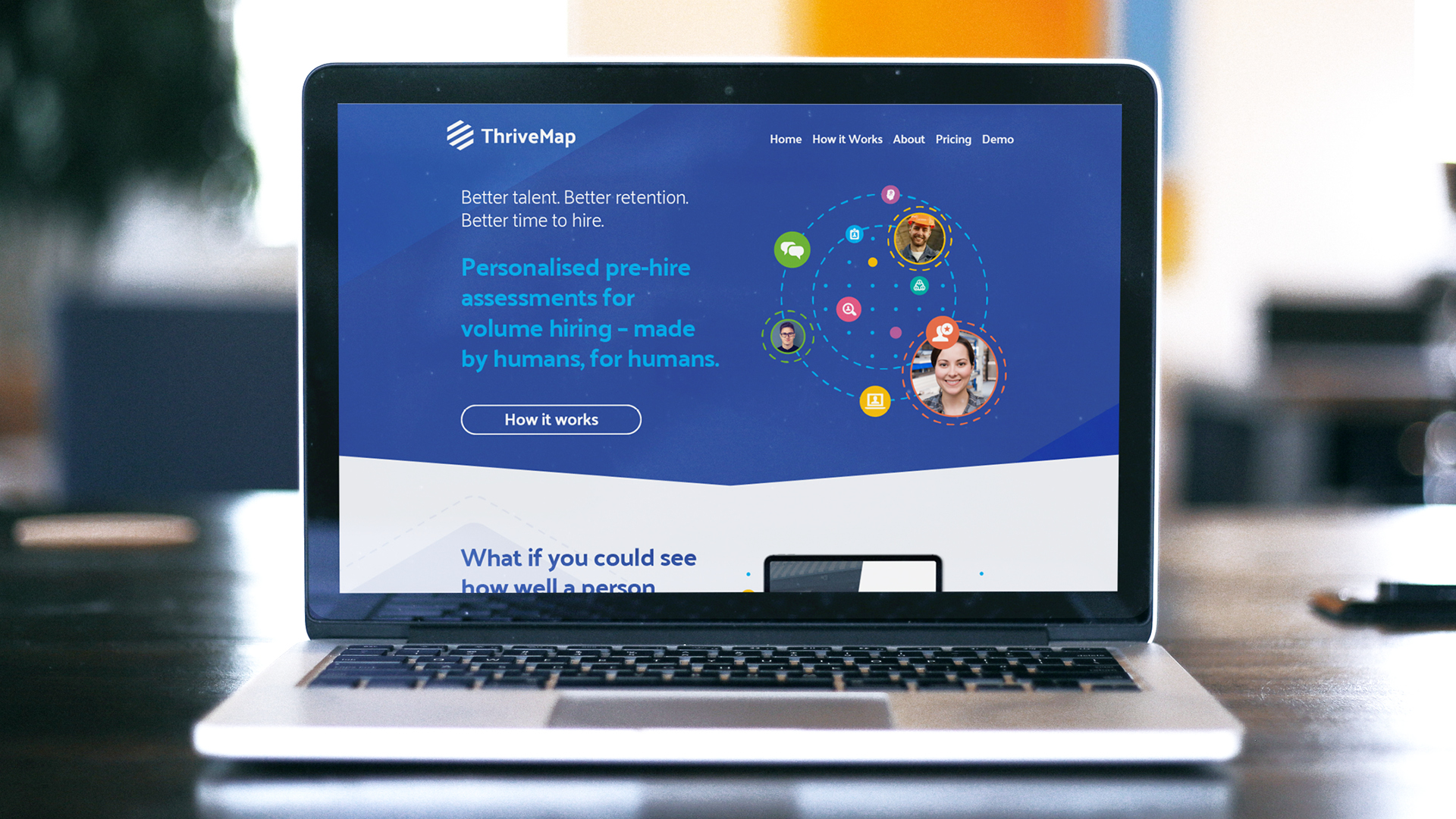 Website for pre-hire recruitment specialists
