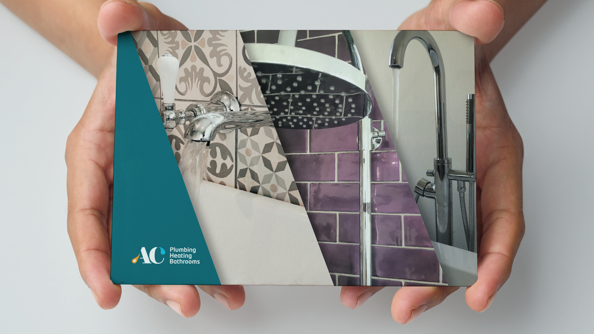 AC Plumbing, Heating & Bathrooms – Brand Identity by McQ Design